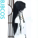 [Styled Wig]WHERE WINDS MEET Yingying Lace Front Wig COS Corn Beard Hairy Mother Handmade Wig Set