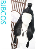 [Styled Wig]Ashes of the Kingdom‌ Lu Bu Lace Front Wig Ancient Style COS Shaped Wig Set
