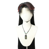 [Styled Wig]Full Lace Wig God of Wealth COS color blocked NPC versatile ancient style Hanfu creative styling wig set