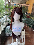 [Styled Wig]‌Beidou Wig Game Genshin Impact Cosplay Halloween Beidou Cosplay Wig Women Long Hair Beidou Cosplay Hair