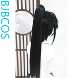 [Styled Wig]WHERE WINDS MEET Shao Dong Dong's Lace Front Wig COS high ponytail short hair imitation full zip styling wig cover