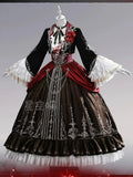 LOVE AND DEEPSPACE Silver Devil Dominated Little Civet Flower Cosplay Game Halloween Uniform Carnival Party Play Role Clothes