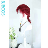 [Styled Wig]Wolf Cut Mullet Cosplay Lace Front Wig Anime Short Red Hair Versatile Style Fluffy Anime Game Halloween Party Wig