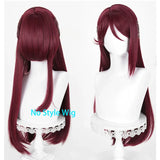 [Styled Wig]Sakurauchi Riko Cosplay Wig Anime Love Live Sunshine Women Long Red Pink 78CM Hair For Anime Halloween Party Wig