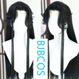 [Styled Wig]Mo Ran Xiao Ce'an Ancient Style Hanfu Youth Lang Lace Front Wig COS Wig Set Universal Full Tie Ponytail