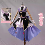 Star Detective Precure Senya Luluka cosplay before transformation and cosplay after transformation