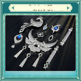 Honkai: Star Rail Xian Zhou 'Yu Que' Rong Tao General Yao Guang cosplay Halloween Uniform Carnival Party Play Role Clothes