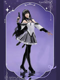 Akemi Homura Cosplay Costume Puella Magi Madoka Magica Theater Version Combat Suit UniformCosplay Halloween Party Outfit Women