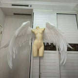 ‌Yukito Tsukishiro Cosplay Custom Anime Women Foldable White Versatile Pearl Cotton Wings Cosplay Halloween Carnival Party Prop