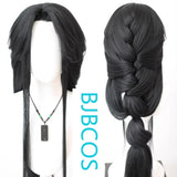 [Styled Wig]Ghost Annihilation Blade Piano Leaf COS Wig Lace Front Wig Shaped Wig Set