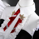 Chisa Game Cosplay Costume Wuthering Waves Kuchiba  Fallen Wonderland Maid Outfits Game Cosplay Women Clothing S-3XL
