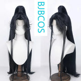 [Styled Wig]Erha White Cat Master Mo Ran Lace Front Wig cosplay wig Hanfu ancient style male half tied high ponytail