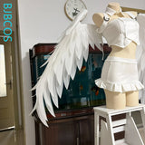 Versatile Angel White Wings Cosplay Costume Women Man Foldable White Lolita Big Wings Cosplay Halloween Carnival Party Prop