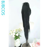 [Styled Wig]Lv Dongbin Cosplay Wig Anime Long Black High Ponytail Hair Antique Style Versatile Full Lace Wig Halloween Party