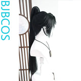 [Styled Wig]Ancient style versatile youth Lang Mo Ran Xiao Ce An high ponytail patch COS wig cover