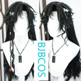 [Styled Wig]Heaven Official's Blessing Huacheng Lace Front Wig COS Wig Set Hairy Girl Style Wig Set