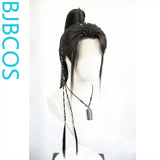 [Styled Wig]Whispers of Fate Chi Yun'aozi Yi Gao Ponytail Youth Lang Ancient Costume Male Front Lace COS Style Wig Set