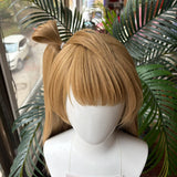 [Styled Wig]Kotori Minami Cosplay Wig Anime Love Live Women Man Long Flaxen‌ Hair Halloween Party Resistant Synthetic Wigs