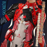 Wuthering Waves Scar Cosplay Costume Uniform Armor Fractsidus Overseer Member Huanglong NPC Halloween Party Women Men