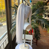 [Styled Wig]Snow Bunny‌ Cosplay Wig League Of Wig Legends Women White Long 85CM Halloween Carnival Party Cosplay Game Anime Wig