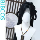 [Styled Wig]WHERE WINDS MEET Xueli'er Lace Front Wig COS corn beard Hanfu cute girl style wig set