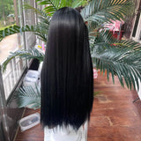 [Styled Wig]Wuthering Waves Chisa Cosplay Wig Hime Cut Long Straight Black Hair Chisa Outfit For Halloween Party Women Girls