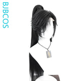 [Styled Wig]Li Shen Ancient Style Ink Burning Ancient Style Versatile Hanfu Male Lace Front Wig COS Style Wig Set