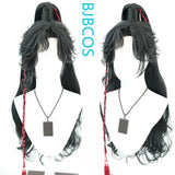 [Styled Wig]Hua Cheng Xiao Chiye Cosplay Lace Front Wig Anime Long Black Hair Ancient Style NPC Versatile COS Halloween Party