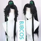 [Styled Wig]Heaven Official's Blessing Qi Rong's color blocked imitation hand hook COS ancient style Hanfu creative men's wig
