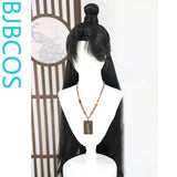 [Styled Wig]WHERE WINDS MEET Shen Yilun Lace Front Wig Ancient Style Versatile Male COS Style Wig Set