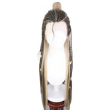 [Styled Wig]Ashes of the Kingdom‌ Ancient style Hanfu Ma Chao COS three pointed hand hook integrated high ponytail