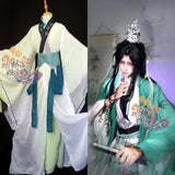 COS Shen Qingqiu Luo Glacier Slag Reverse Reading System Ancient Style Hanfu Halloween Uniform Carnival Party Play Role Clothes