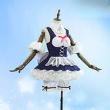 Chii Cosplay Costume Anime Chobits For Women White And Purple Dress Headwear‌ Prop Full Set Halloween Costume Lolita Dress S-XL