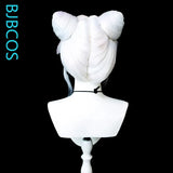 [Styled Wig]Eternal Tribulation, Unfinished Jade, Linglong Warm Cat Head,Lace Front Wig Spray Color COS Shaped Wig
