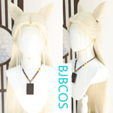 [Styled Wig]VEIL OF SHADOWS Front lace ribbon ear fox demon COS style wig set
