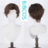 [Styled Wig]Ancient Hanfu brown Lace Front Wig cosplay fake light and night love, Lu Chen's ponytail design