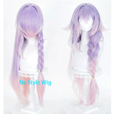 [Styled Wig]Lily Cosplay Wig Game Wuthering Waves Women 90CM Mixed Purple Long Hair Halloween Heat Resistant Synthetic Wig