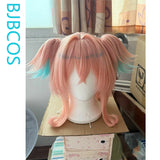 [Styled Wig]Linnea‌‌ Cosplay Wig Game Genshin Impact For Women 50CM Mixed Pink Color Hair Anime Heat Resistant Synthetic Wigs