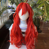 [Styled Wig]Himeko Cosplay Wig Honkai Star Rail HSR Women Red 66CM Hair For Heat Resistant Synthetic Hair Halloween Party Wigs