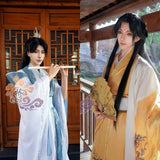 Patriarch Of Magic Dao Cos Lan Xichen/Jin Guangyao Ancient Style Hanfu Halloween Uniform Carnival Party Play Role Clothes