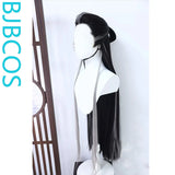 [Styled Wig]Front lace three pointed ancient COS big dream return to Li Lun Zhao Yuanzhou Hanfu men's styling wig set
