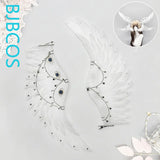 Versatile Wings Cosplay Game Anime Black White Wings Costume Head Prop Halloween Christmas Decoration Party Angel Wings
