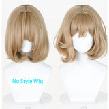 [Styled Wig]Anis Cosplay Wig Game GODDESS OF VICTORY: NIKKE Women Short Light Brown 33CM Hair Heat Resistant Synthetic Halloween