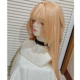 [Styled Wig]Zenless Zone Zero ZZZ Women Hair Realistic Scalp Ahoge Norma Halloween Cosplay Wig High Heat Resistant