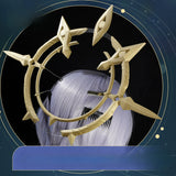 Sunday Cosplay Props Game Honkai:Star Rail HSR Sunday Headwear Cosplay Prop Role Play Gold And Halloween Party Silver Accessory