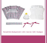 Manami Honjou Aimi Kanzaki Cosplay Costume Game Manakashi School Uniform Dress【XS-3XL】Adult Women Daily Halloween Con