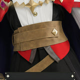 Roco Kingdom Anime Enzo Cosplay Costume Cape Shirt Pants Hat Waist Bag Belt Convention Halloween Christmas