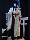 I Became a God in the Infinite Game Ancient Style Hanfu Halloween Uniform Carnival Party Play Role Clothes