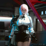 Zenless Zone Zero Air Six Science Moon City Willow Uniform Co Clothing Split Halloween Uniform Carnival Party Play Role Clothes