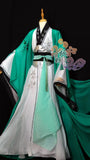 COS Shen Qingqiu Luo Glacier Slag Reverse Reading System Ancient Style Hanfu Halloween Uniform Carnival Party Play Role Clothes